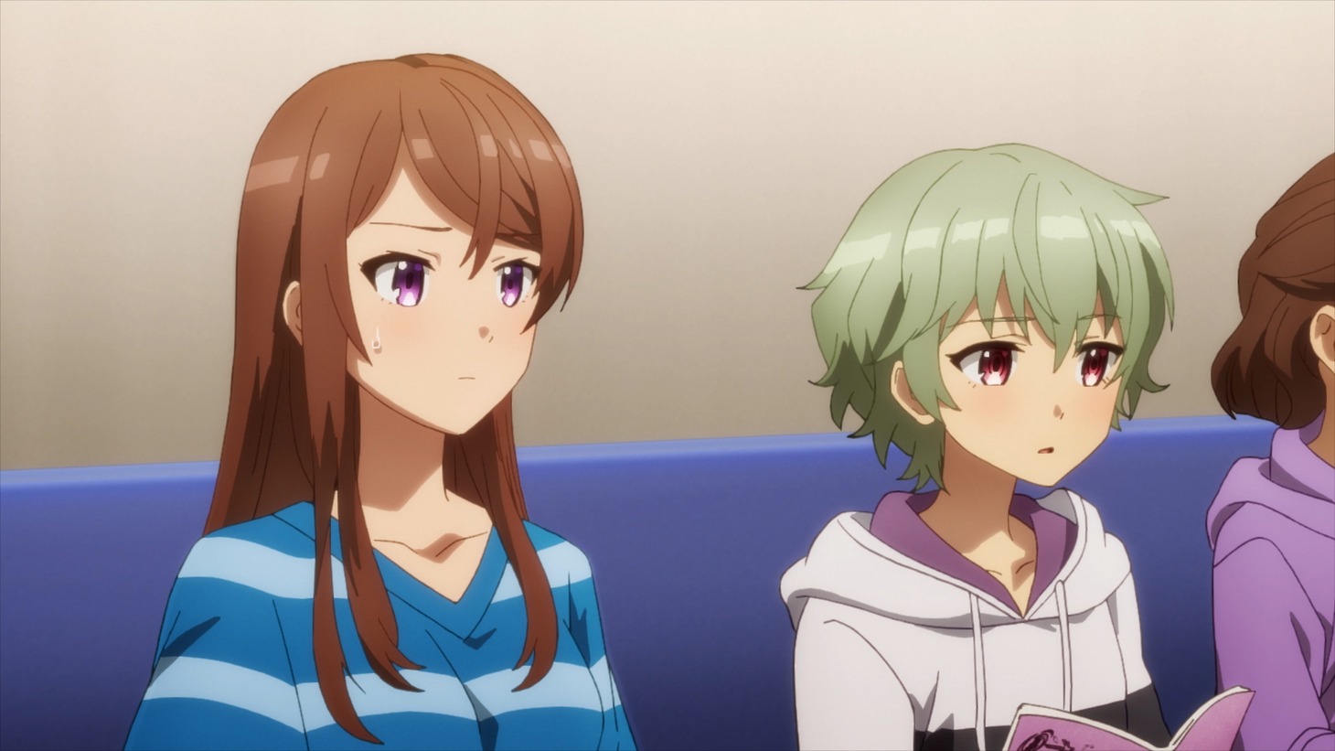 TVアニメ「CUE!」の「放送直前PV」より。