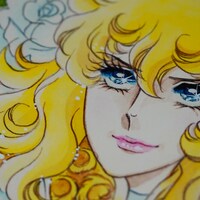 「ベルサイユのばら」のマンガアート。