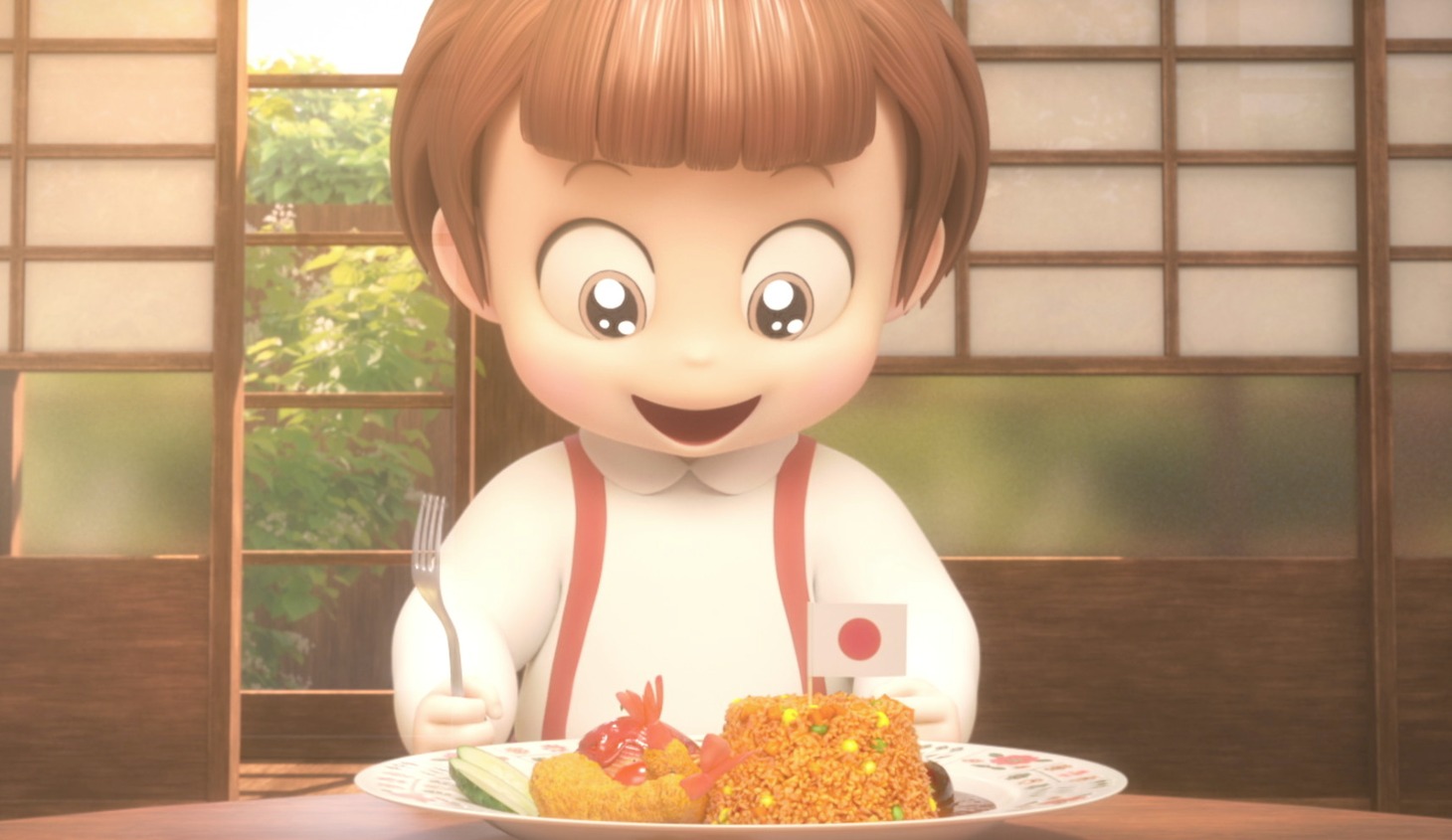 CGアニメ「しーちゃんのごちそう」サンプル