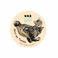 「しじみちゃん缶バッジマグネット」