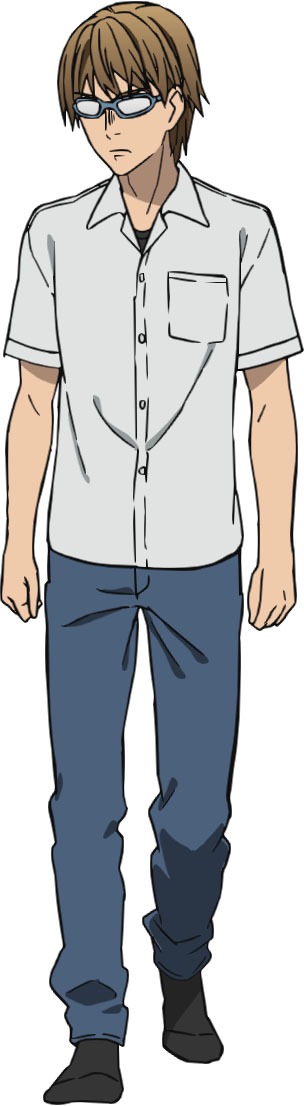 たかふみ（CV：福山潤）。おじさんの甥。おじさんの魔法を目の当たりにし、その力で一山当てるべくルームシェアを始める。ファンタジー作品に傾倒しておりおじさんの冒険譚に目を輝かせながらも、時に鋭いツッコミを入れる。
