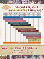 「『半妖の夜叉姫』弐の章」年末年始無料配信スケジュール。