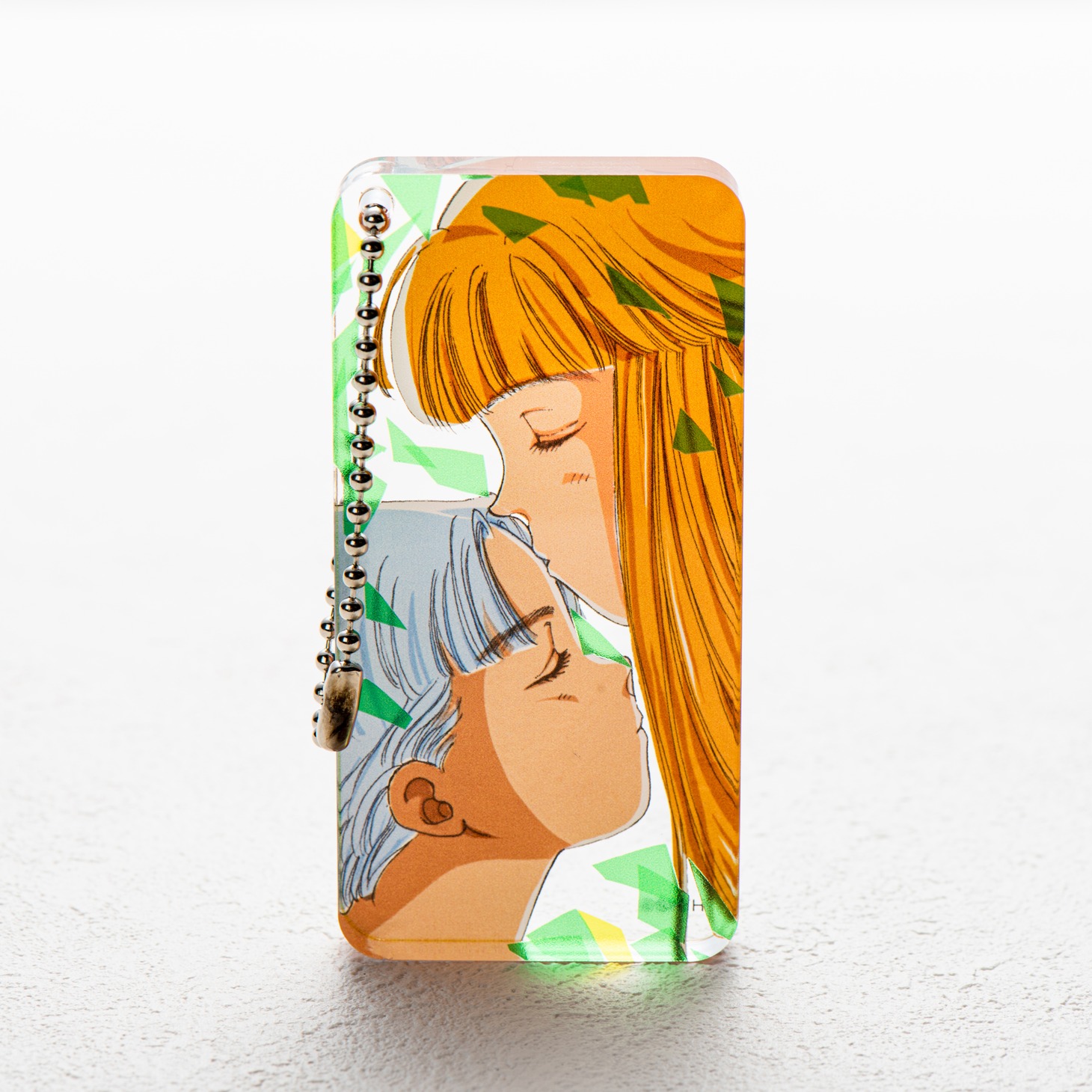 「アクリルドミノキーホルダー 輪と亜梨子」