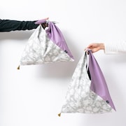 「あづま袋『紫苑と木蓮』」