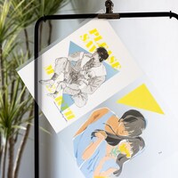 「クリアファイル 紫苑」