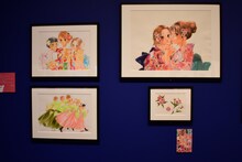 第5章「ちはやぶる 神代も聞かず 竜田川 からくれなゐに 水くくるとは ～漫画家・末次由紀の筆遣い～」より。