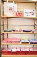 物販コーナーの様子。