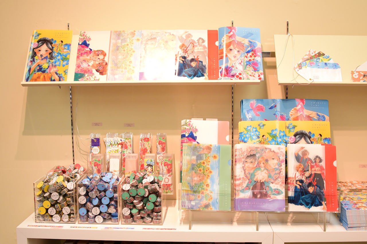 ちはやふる　原画展　ウォールキャンバス　キャンバスアート ちはやふる原画展ウォールキャンバスキャンバスアート