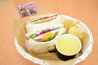 「ちはやふる展」コラボカフェで提供されるメニュー。