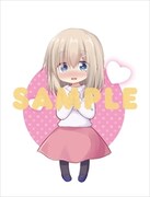 メロンブックス有償特典のアクリルキーホルダー。