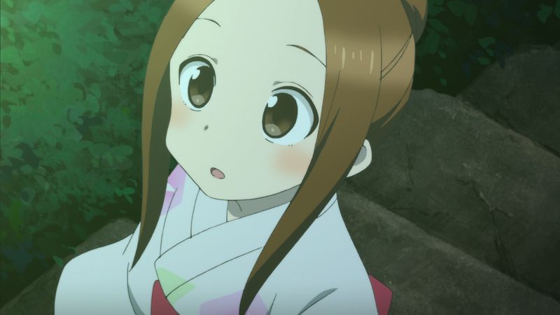 TVアニメ「からかい上手の高木さん」総集編より。