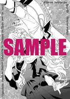 pixivコミックストアの特典の描き下ろしイラスト。