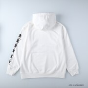 「ULTRAMAN 袖プリントパーカー」ホワイト