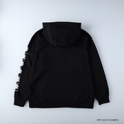 「ULTRAMAN 袖プリントパーカー」ブラック