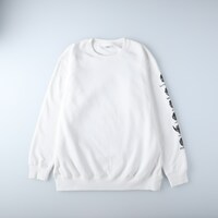 「ULTRAMAN バックプリントスウェット」ホワイト