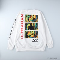 「ULTRAMAN バックプリントスウェット」ホワイト