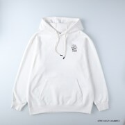 「ULTRAMAN 袖プリントパーカー」ホワイト