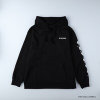 「ULTRAMAN 袖プリントパーカー」ブラック