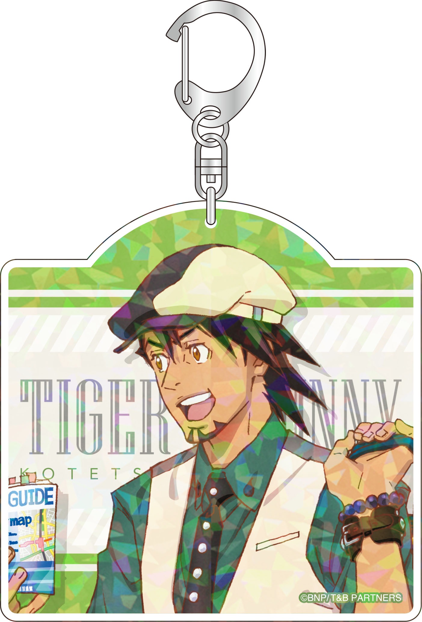 「TIGER & BUNNY ホログラムアクリルキーホルダー 鏑木・T・虎徹」