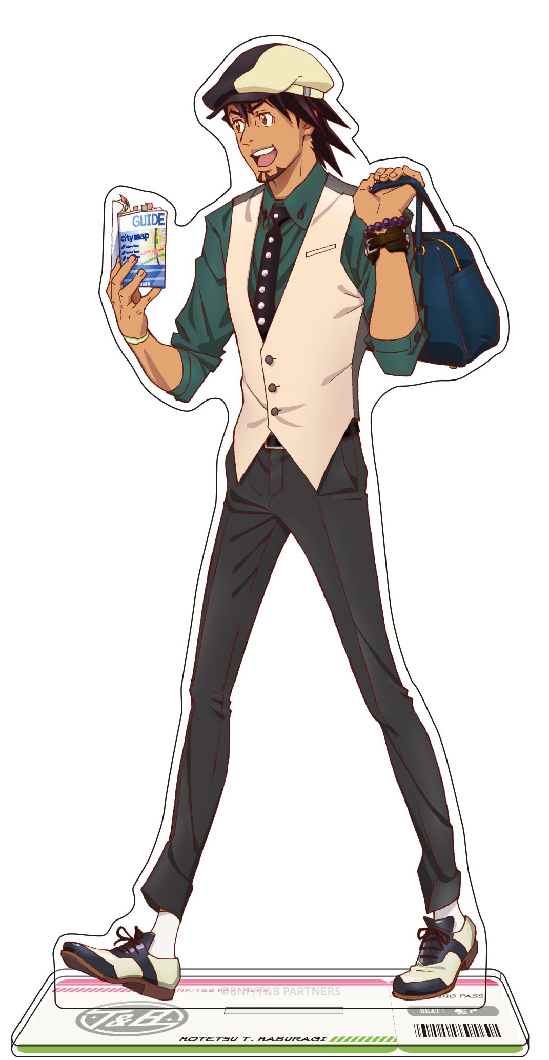 「TIGER & BUNNY 10分の1アクリルスタンド 鏑木・T・虎徹」