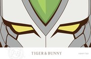 「TIGER & BUNNY お土産瓦せんべい」のカード。