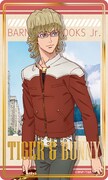 「TIGER & BUNNY 箔押しトラベルステッカー バーナビー・ブルックス Jr.」