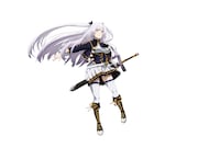 アレクシア・ミドガル(CV:花澤香菜)。ミドガル王国の第二王女。ミドガル魔剣士学園の高嶺の花として、生徒たちから羨望の眼差しを集めるが、シドには裏で罵詈雑言を浴びせるなど本性を現す。魔剣士として優秀な姉・アイリスに劣等感を感じながらも、ひたむきに努力をするまっすぐな性格。