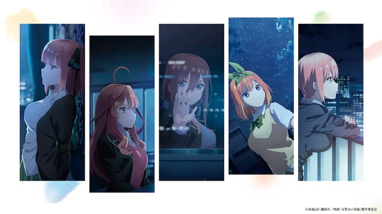 映画 五等分の花嫁 公開日は22年5月日 決意の表情を浮かべる五つ子 動画あり コミックナタリー