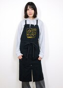 「エプロン 烏野高校」使用イメージ。