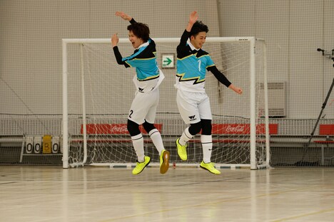 「Get Ready!! フットサルボーイズ!!!!! ハイファイカップ ~僕たちのデビュー戦!~」DAY MATCHの様子。