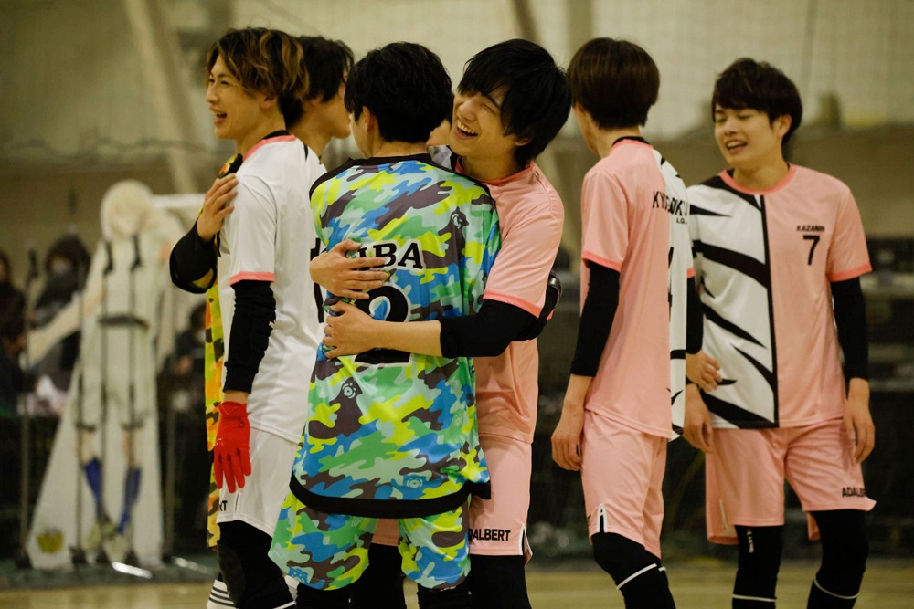 「Get Ready!! フットサルボーイズ!!!!! ハイファイカップ ～僕たちのデビュー戦！～」NIGHT MATCHの様子。