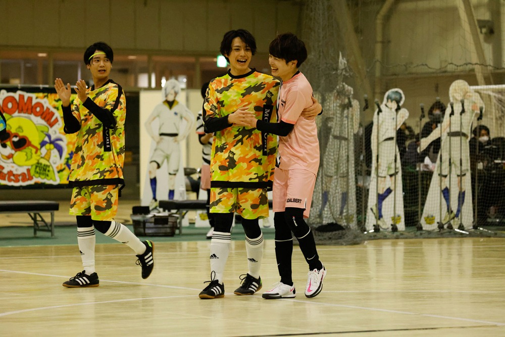 「Get Ready!! フットサルボーイズ!!!!! ハイファイカップ ～僕たちのデビュー戦！～」NIGHT MATCHの様子。