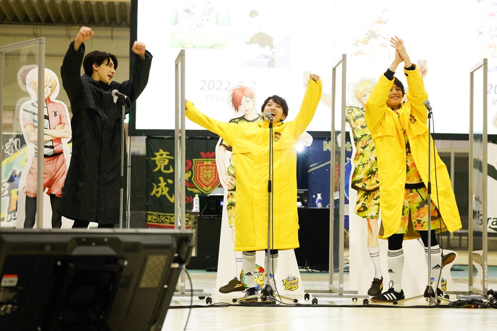 「Get Ready!! フットサルボーイズ!!!!! ハイファイカップ ～僕たちのデビュー戦！～」NIGHT MATCHの様子。