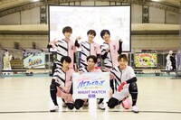 NIGHT MATCHで優勝したアーダルベルト学院高等部のメンバー。