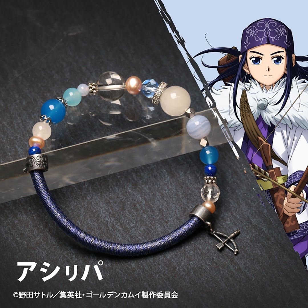 「『ゴールデンカムイ』ワインドコードブレスレット-アシリパモデル」