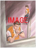 展示されるイラストのサンプル画像。キャラクターデザインを務めた高田明美が描いたもの。