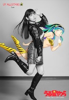 ラムと上坂すみれのリンクビジュアル。