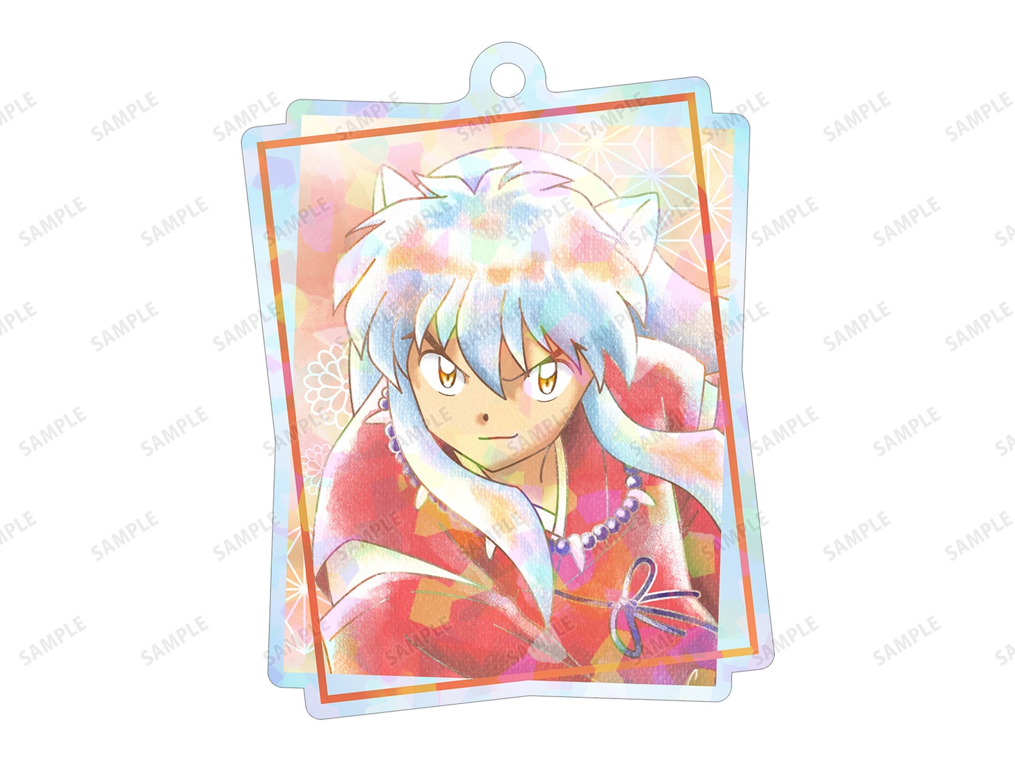 「犬夜叉 Ani-Art aqua label ホログラムアクリルキーホルダー イベント限定特典」