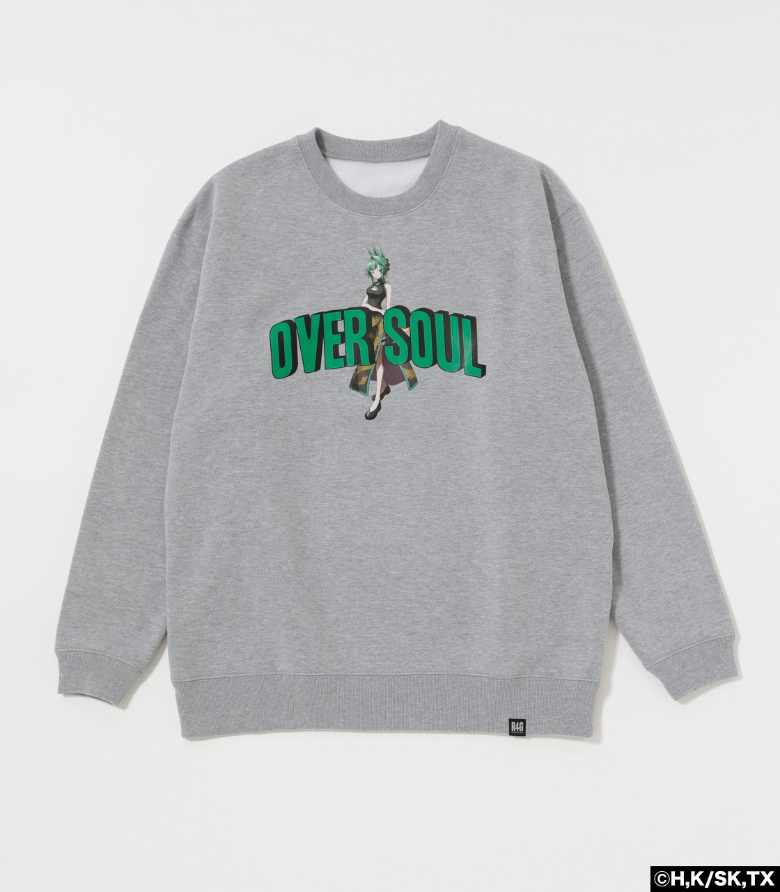 「OVER SOUL CREW NECK SWT」