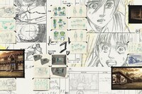 大阪に掲出されるアートウォールの一部。