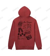 「日奈森あむ Ani-Sketch バックプリントジップパーカー」