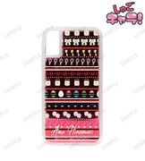 「日奈森あむ モチーフ柄 ネオンサンドiPhoneケース」