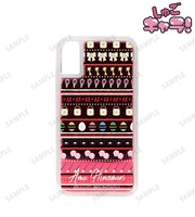 「日奈森あむ モチーフ柄 ネオンサンドiPhoneケース」