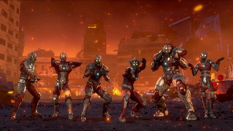 アニメ「ULTRAMAN」シーズン2メインPVより。