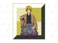 AMNIBUSで「描き下ろしイラスト 和装対局ver. トレーディングミニ色紙」をボックス購入するともらえる「描き下ろしイラスト 進藤ヒカル 和装対局ver. ミニ色紙 AMNIBUS限定特典」。