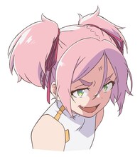 モモ（CV：金元寿子）(c)佐藤真登・SB クリエイティブ/処刑少女製作委員会