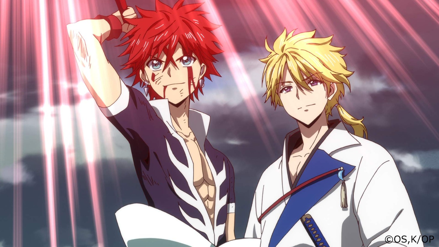 第1話「武蔵と小次郎」より。
