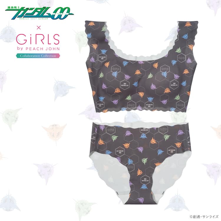 ガンダム00 ピーチ ジョン ブラ全体にソレスタルビーイングのエンブレム コミックナタリー