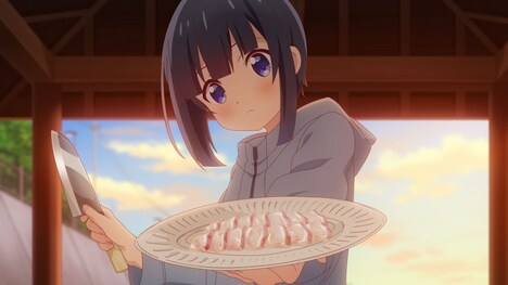 TVアニメ「スローループ」第1話より。