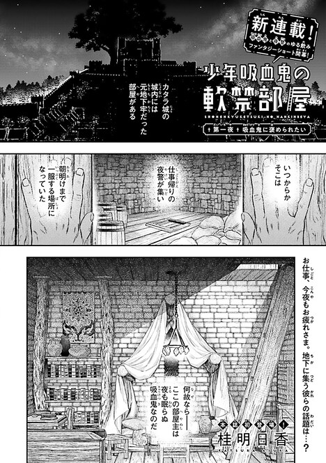 「少年吸血鬼の軟禁部屋」より。